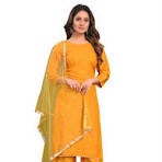 Women yello Kurta