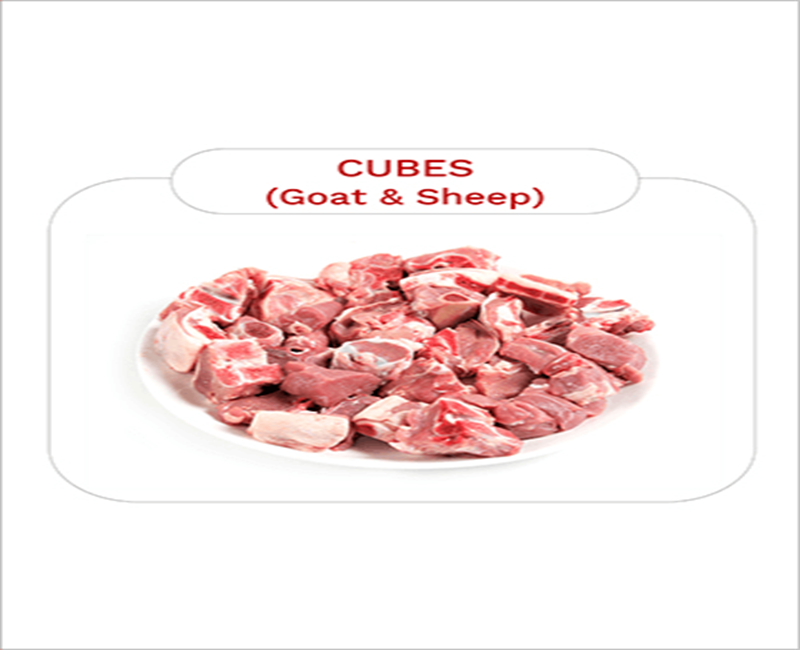 Goat &sheep  cubes