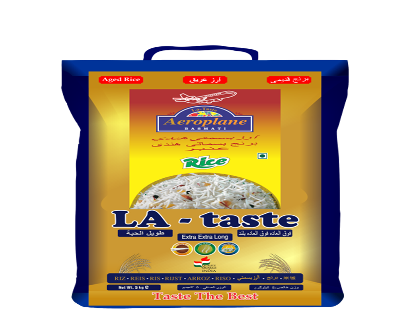 Aeroplane Raw La Taste Basmati rice