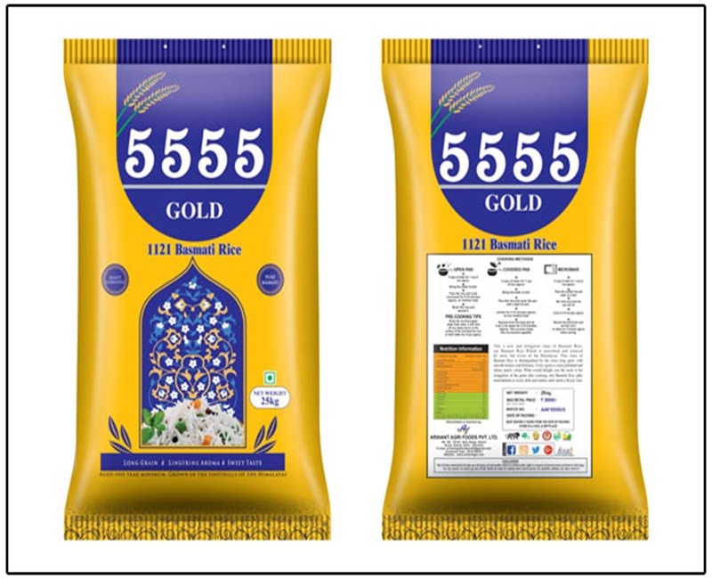 Gold 1121 Basmati rice