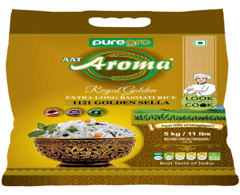 Aroma 1121 Golden Sella Basmati Rice