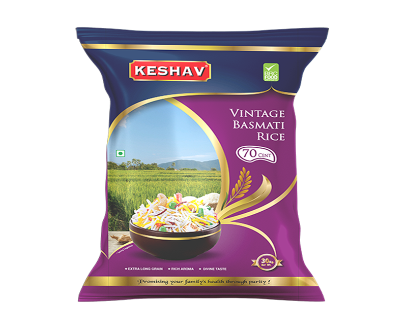 Keshav Vintage Basmati Rice 30 Kg