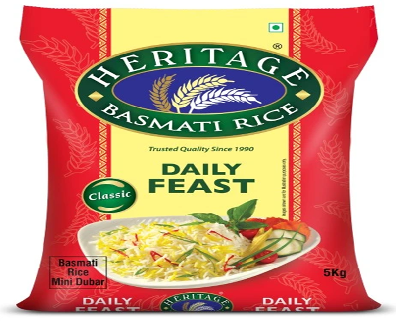 Heritage Basmati rice daily feast