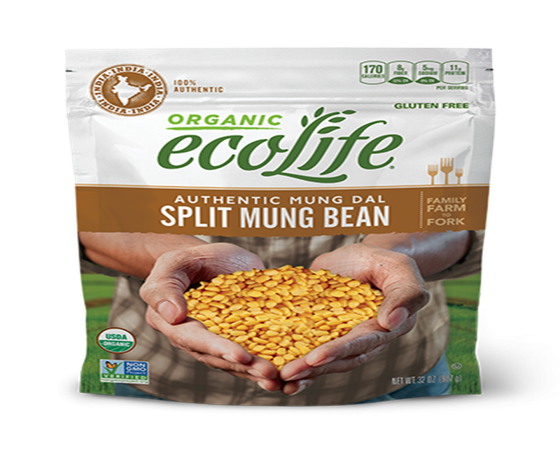 eco life Authentic Split Mung Bean (Mung Dal)