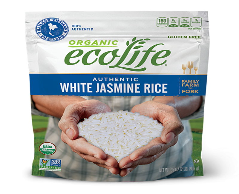 eco life Authentic White Jasmine Rice