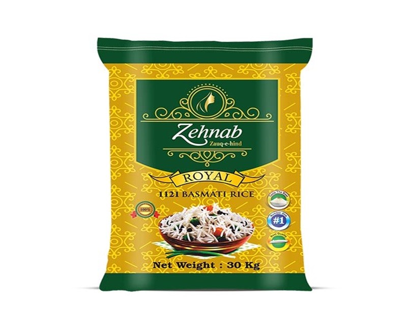 Zehnab Royal 1121 Basmati Rice
