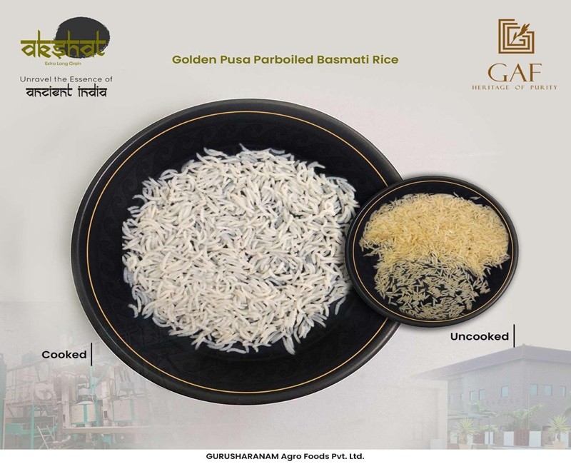 Pusa creamy Basmati parboiled rice