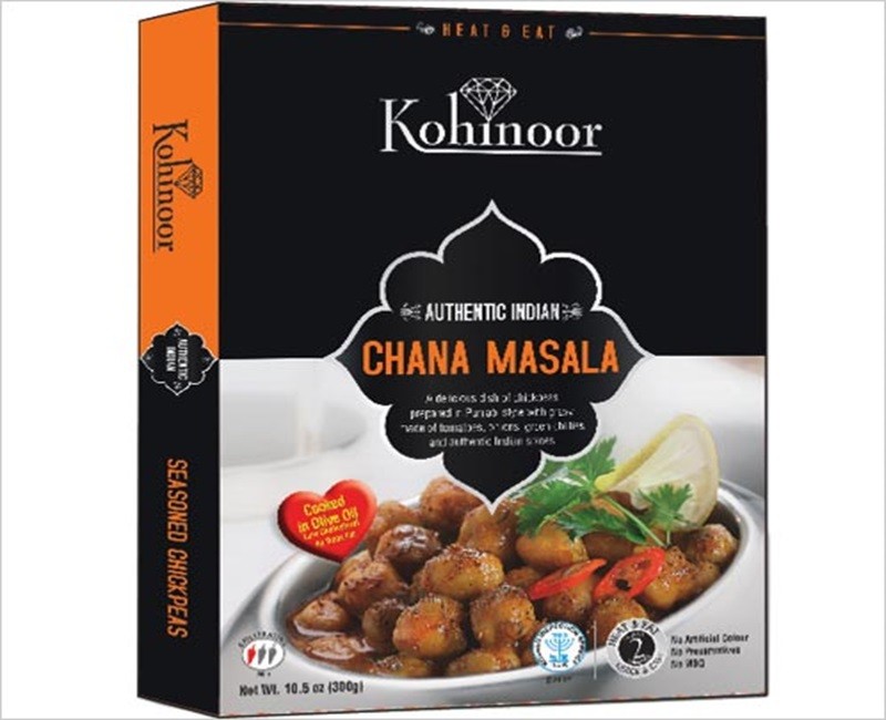 Seasoned Chickpeas Chana Masala