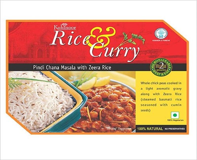 Pindi chana Masala with Zeera Rice