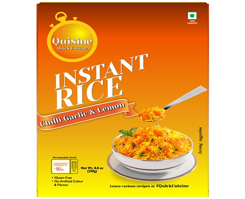 Instant Chilli Garlic & Lemon Rice