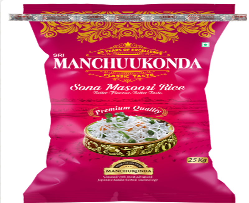 Sri manchuukonda Sona masoori rice