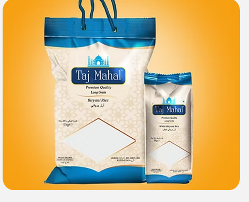 Taj Mahal Premium Quality Long Grain Biryani Rice