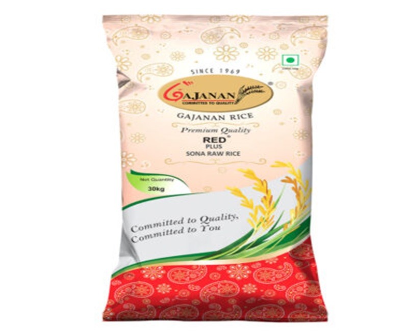 GAJANAN RED PLUS SONA RAW RICE