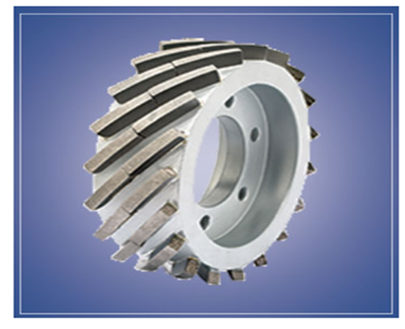 Spiral Segmented Calibration Roller
