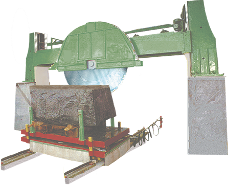 Double Pillar Block Slicing Machine