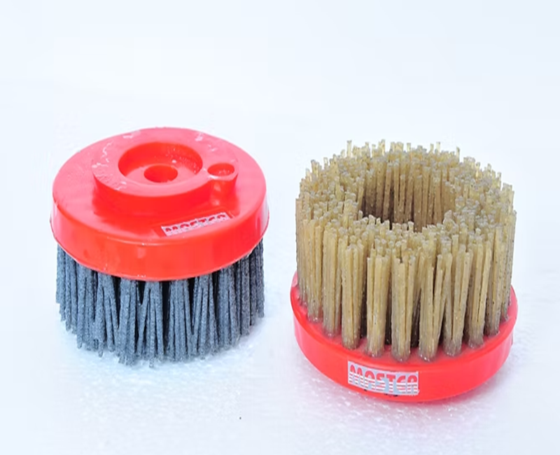Diamond and Silicon Brushes