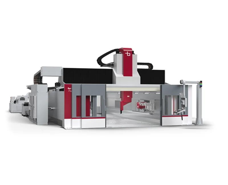 High power and high precision modular 5 axis vertical gantry machining centre