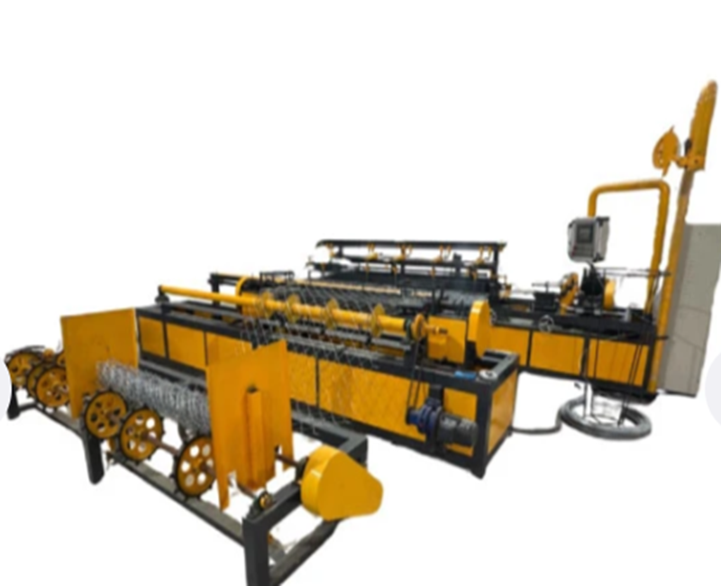AutomaticeChainLInk Fencing mesh machine