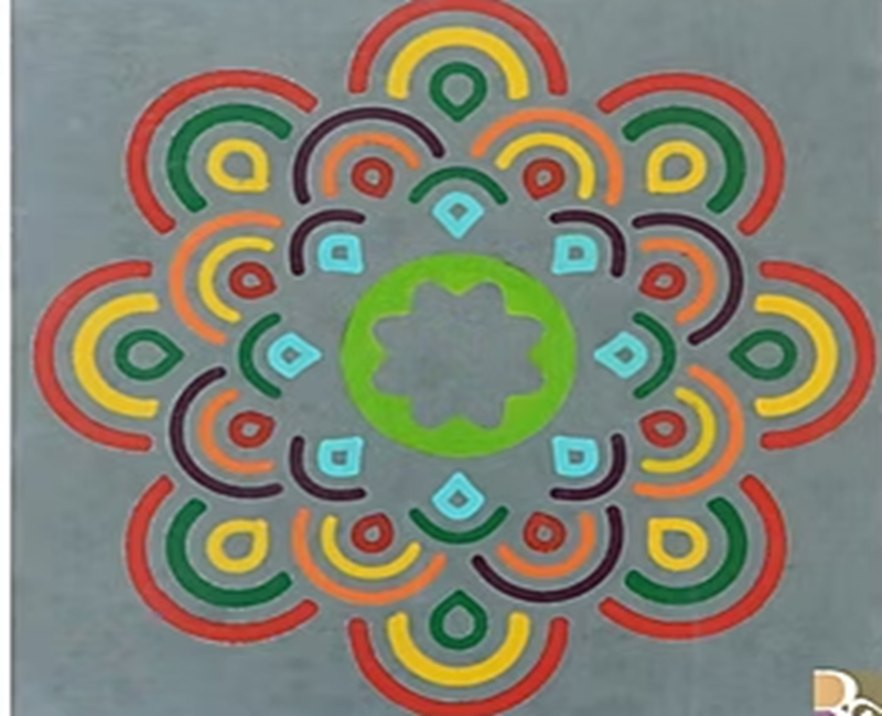 Kota Stone Rangoli