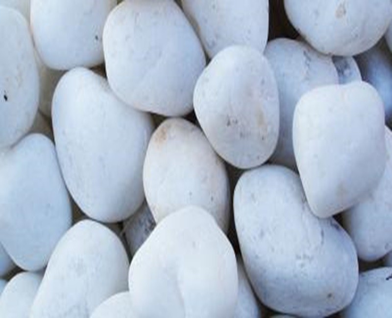 White Natural Pebbles Blowup