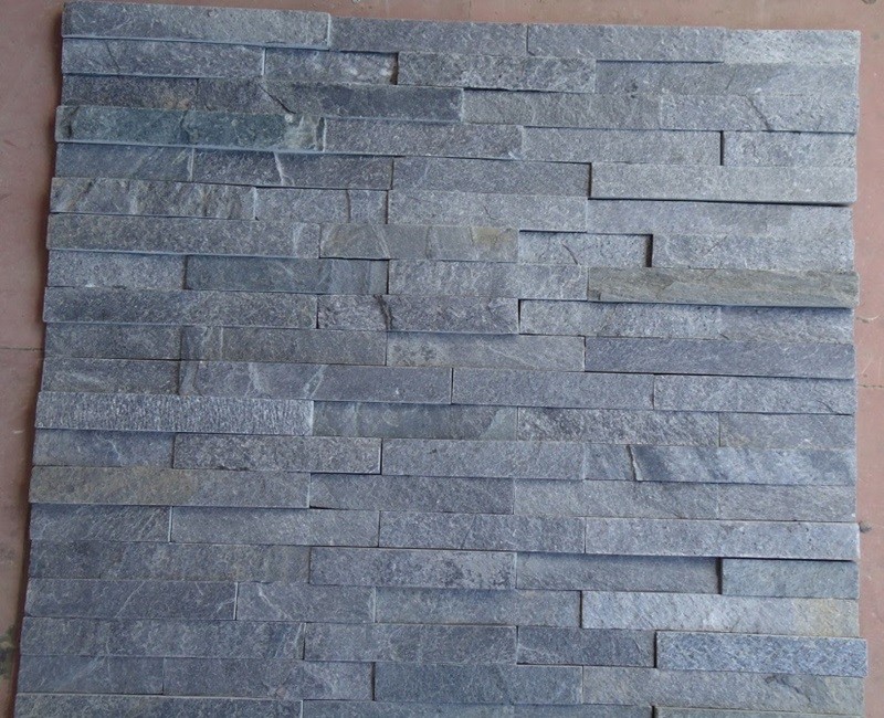 Silver Grey Slate wall panel